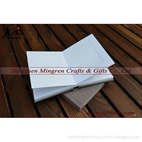 6x8 Cloth Fabric Linen Matted Slip-in Photo Album